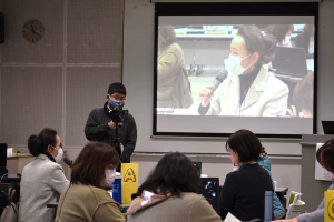 発表の様子