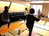 ストレッチ（立ってのばす）