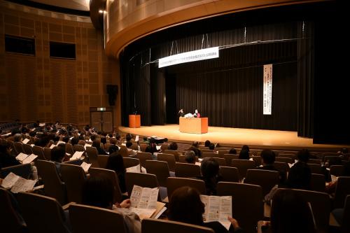 令和5年度政治参画セミナー公開講座　会場写真