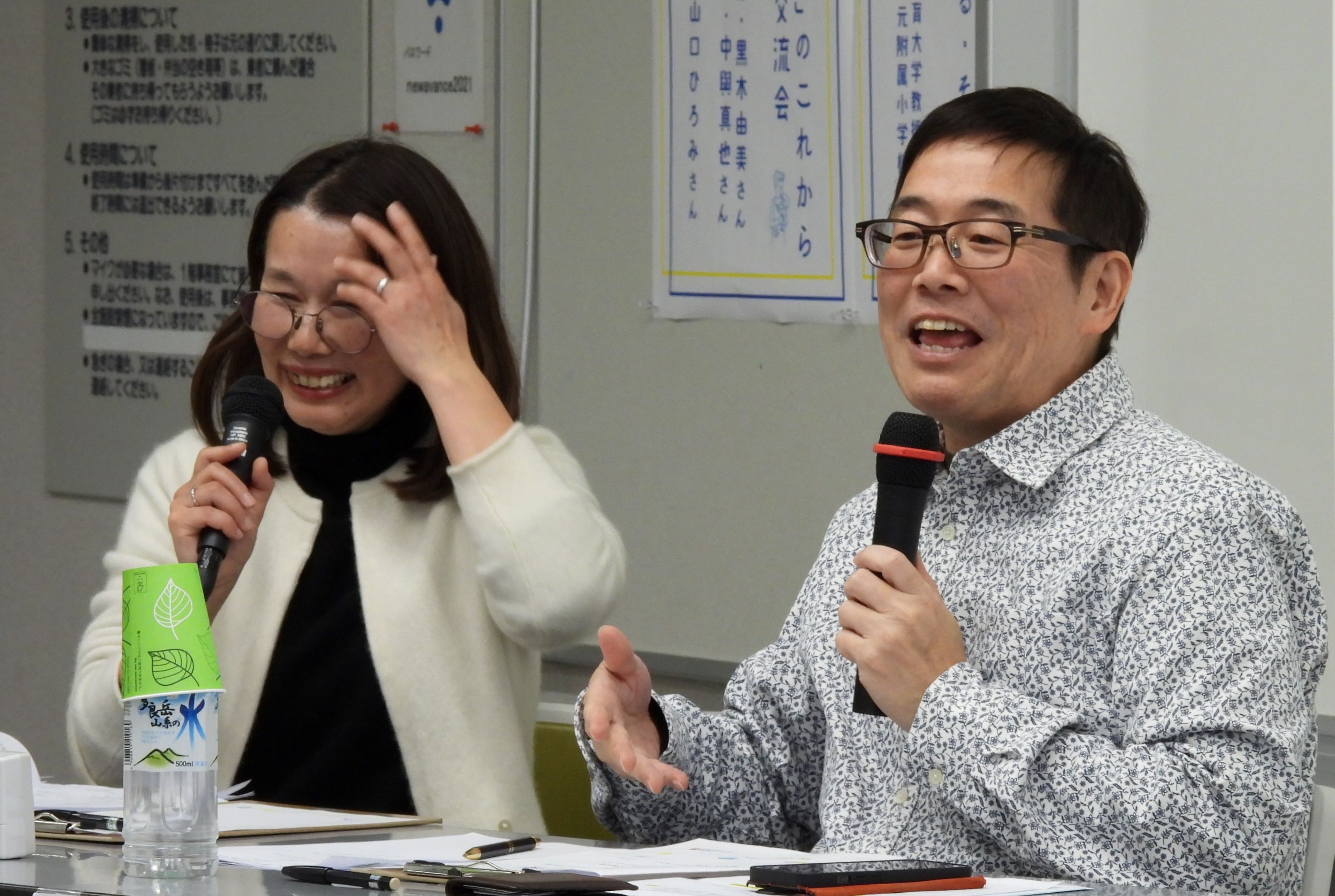 コーディネーター山口さん＆トークゲスト小﨑さん