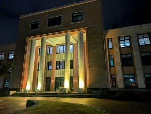 イエローライトアップ@佐賀県庁 イエローライトアップ@佐賀県庁